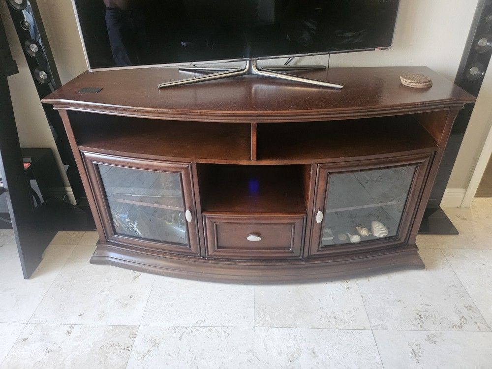 Wooden TV Stand 