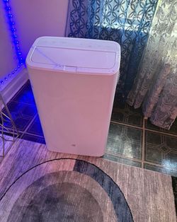 GE - 300 Sq. Ft. 7,500 BTU Smart Portable Air Conditioner - White