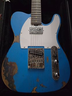 Custom Relic Telecaster Partscaster – Alnico 5 Humbucker, Fender Neck, Ash Body
