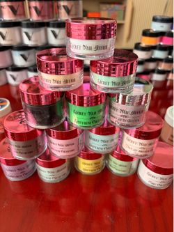 Secret Nail Affair acrylic powders! BUNDLE DEAL ONLY!
