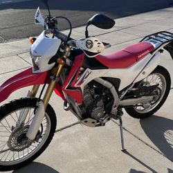 2013 Honda CRF250L Street legal and very fun!