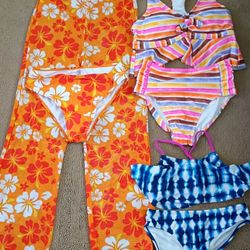 Girls 10/12 Swimsuits 