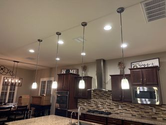4 pendant lights for sale