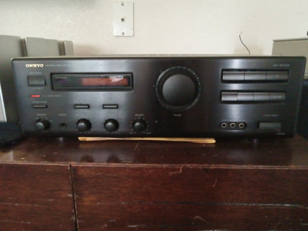 ONKYO stereo system