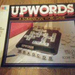 1983 Milton Bradley Game(UPWORDS)