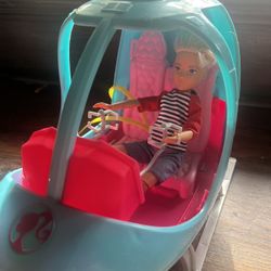Non-Binary Barbie Helicopter Pilot 