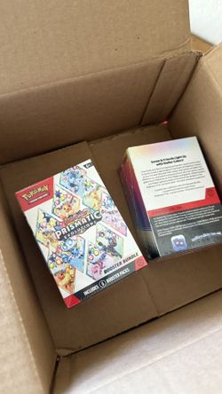 Pokemon TCG Prismatic Evolutions Booster Bundle Box 6 Packs