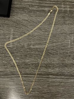 14k Gold Cuban Link Necklace 12.2 Grams $360