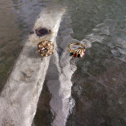 2 Rings 💍 18k Plated Stamped 