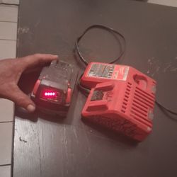 Milwaukee  Charger and Battery  