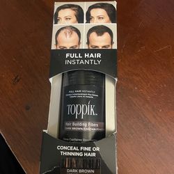 Brand new toppik hair fibers (dark brown) $5