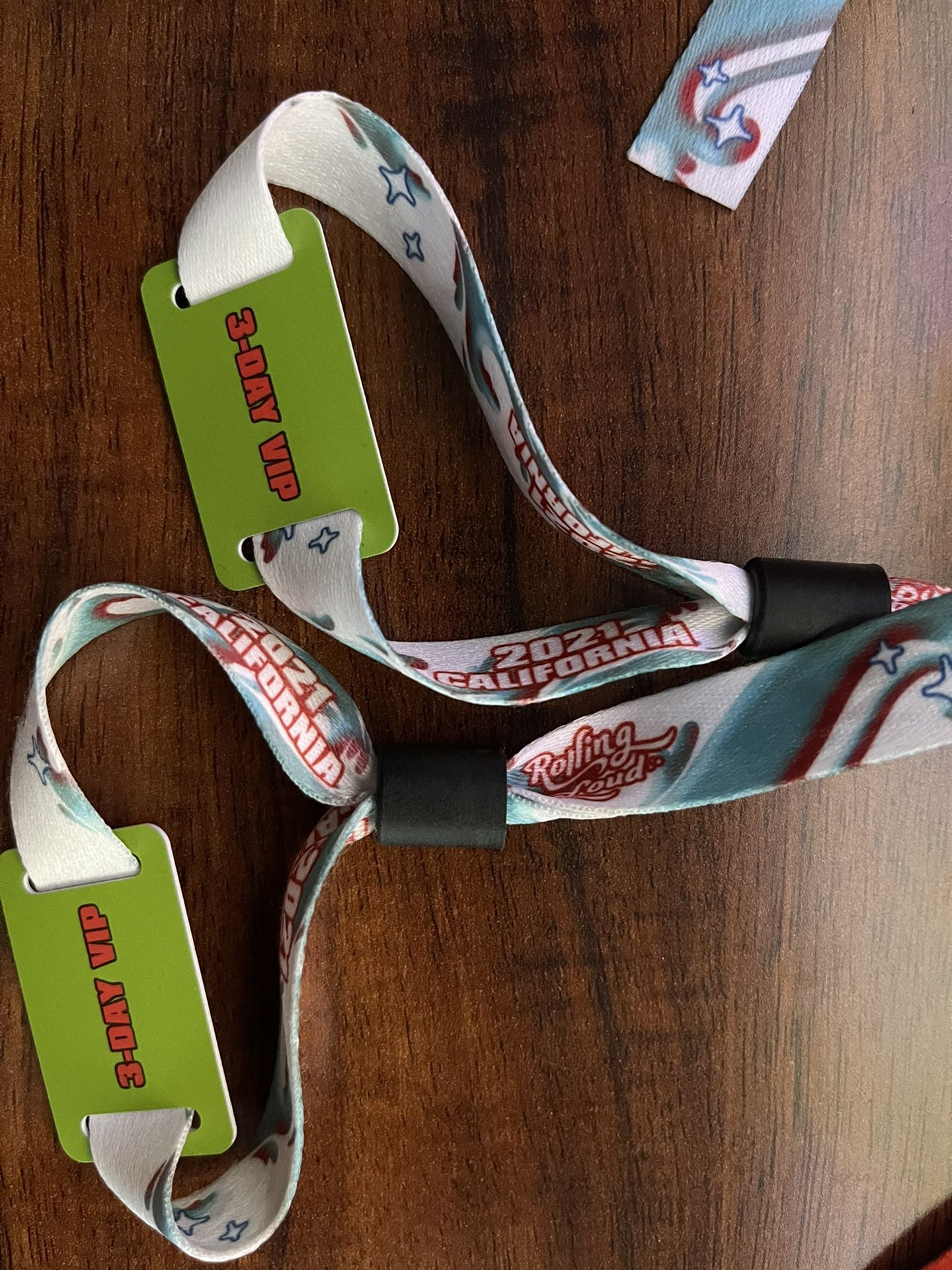 Rolling Loud California Vip Wristbands For Sale