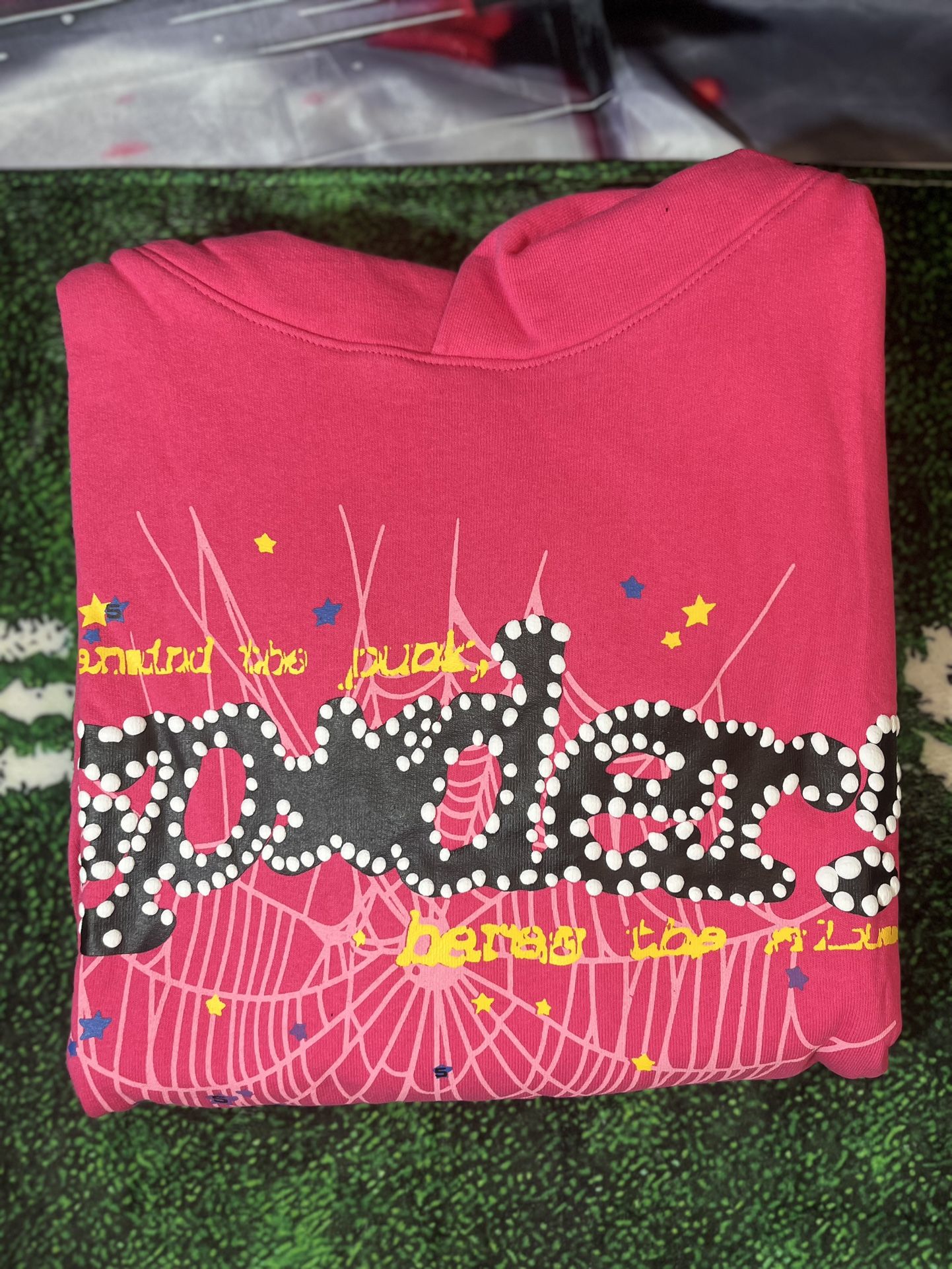 “PINK” Spider Worldwide Hoodie