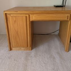 Solid Oak Desk