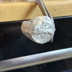 Size 8 Heavy Circle Nugget Ring 