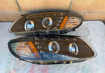 07-12 Hyundai Santa Fe Headlights Faros Calaveras Micas