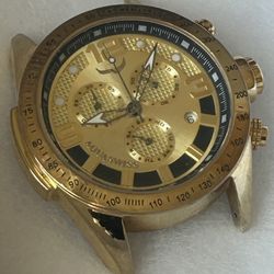 Aqua Swiss Chronograph Date Watch 