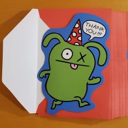 NEW Boys Birthday Thank You Postcards (Qty. 17)