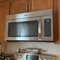 Whirlpool Over The Range Microwave 30” X 16 