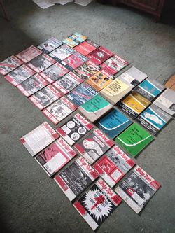 38 Vintage Ford Service Publications 