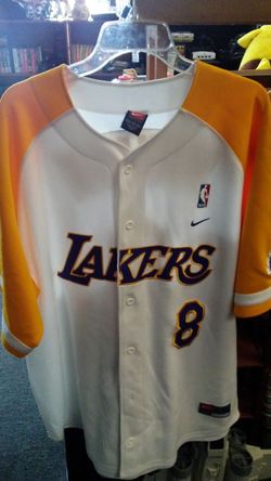 Kobe Bryant baseball jersey xxl