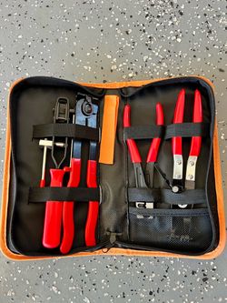 CV joint boot clamp pliers