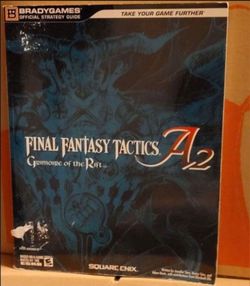 final fantasy tactics a2 grimoire rift guide nintendo ds brand new