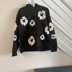 Denim Tears Black Hoodie Size Large Men’s 