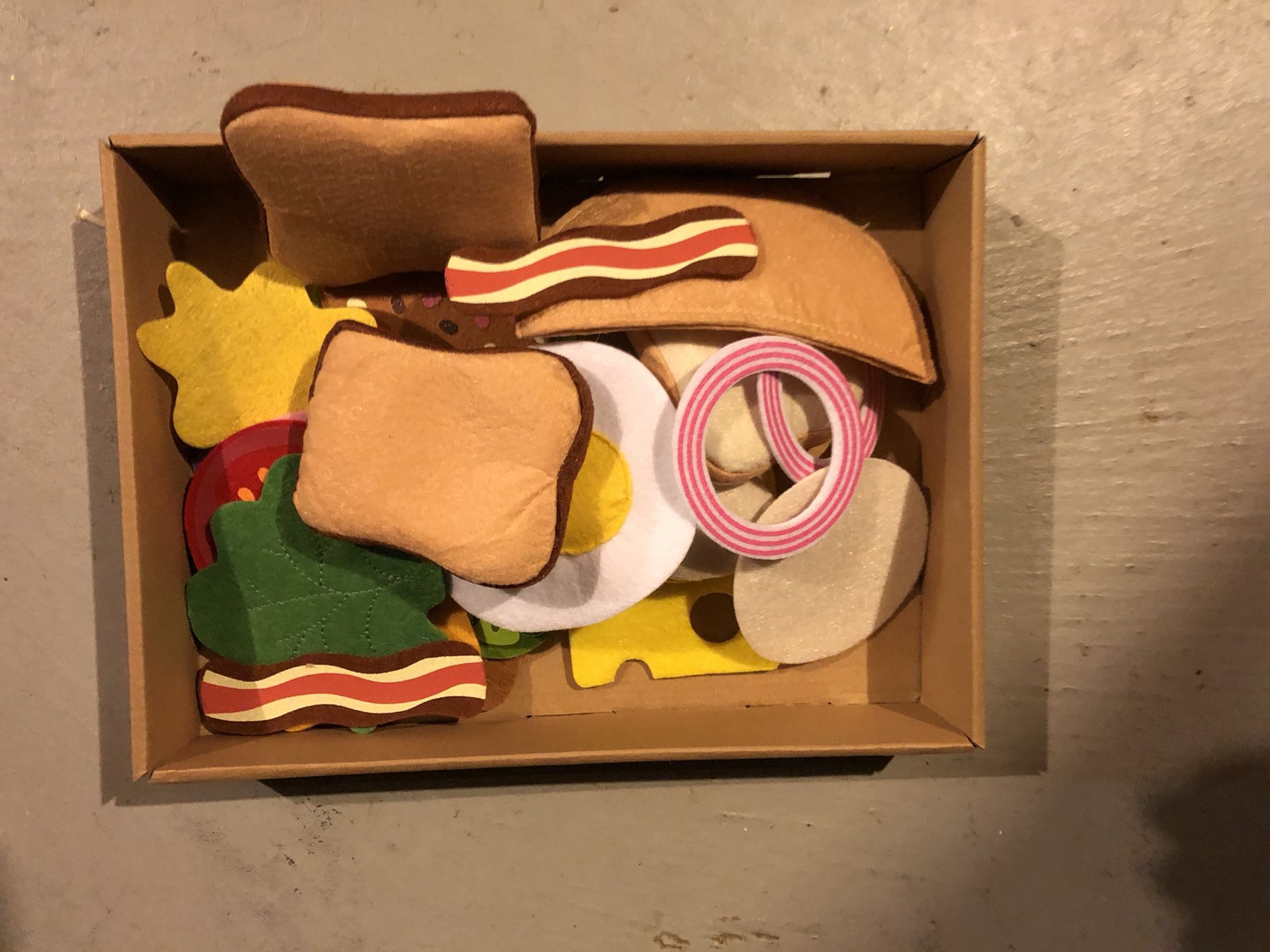 Felt Play Food