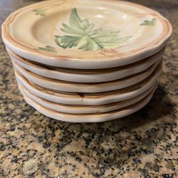 Set Of 6 Tea Plates In Mint Condition 