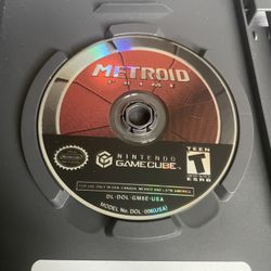Metroid Nintendo GameCube Game