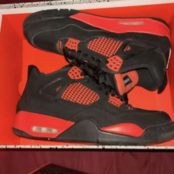 jordan 4 thunder red