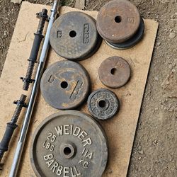 Weights /Straight Bar /Dumbells Bar