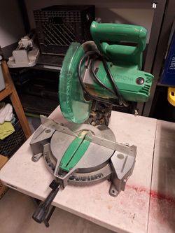 hitachi 10" miter saw