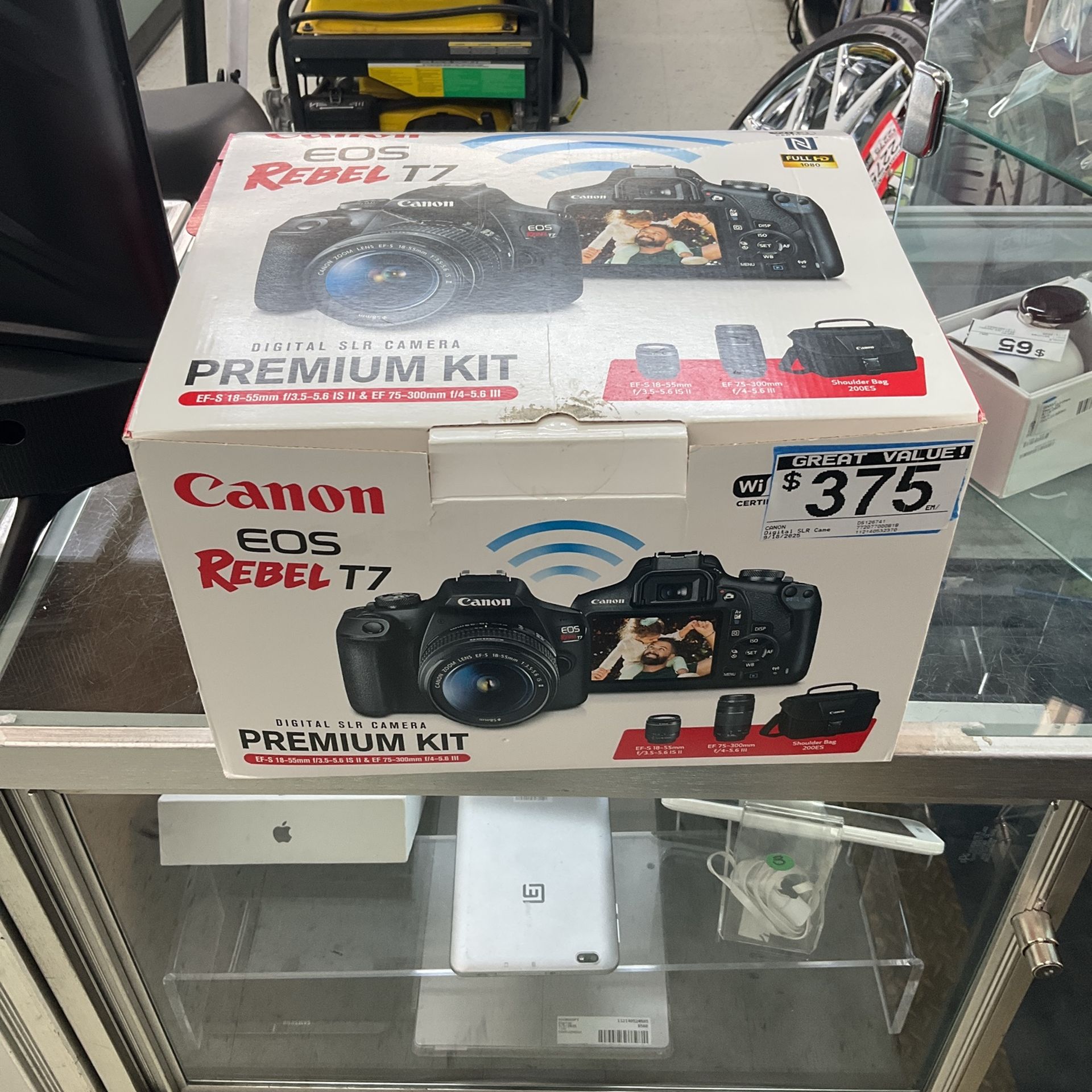 Canon Eos Rebel T7 Digital Slr Camera