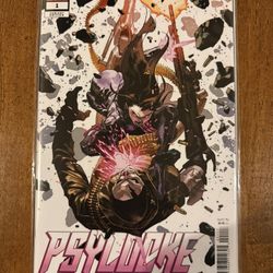 Psylocke #1 Yasmine Putri 1:25 Incentive Variant 