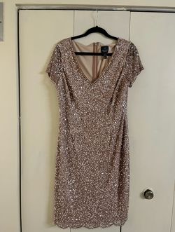 New Adrianna papell sequence & beaded sheath dress size 14 details in photos pickup Gaithersburg md20877