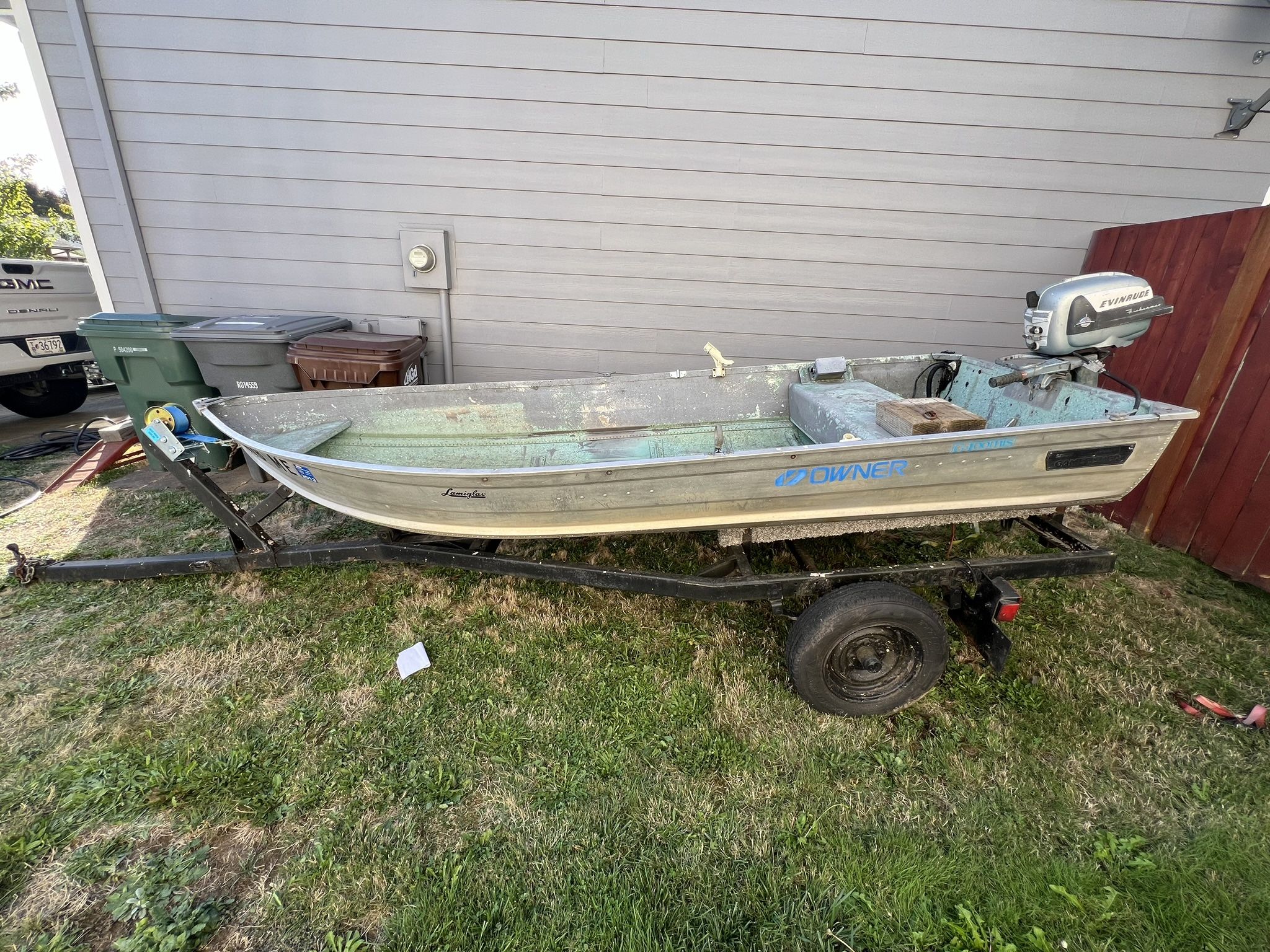 12’ Aluminum Boat