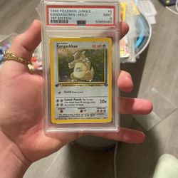 Psa 9 1st Edition Kangaskhan Holo Pokemon 