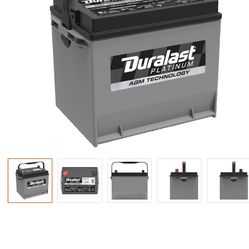 Brand New Duralast Platinum AGM Battery