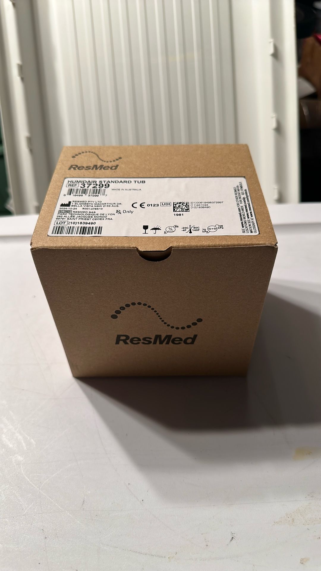 Res Med Humidair Standard Tub 37299
