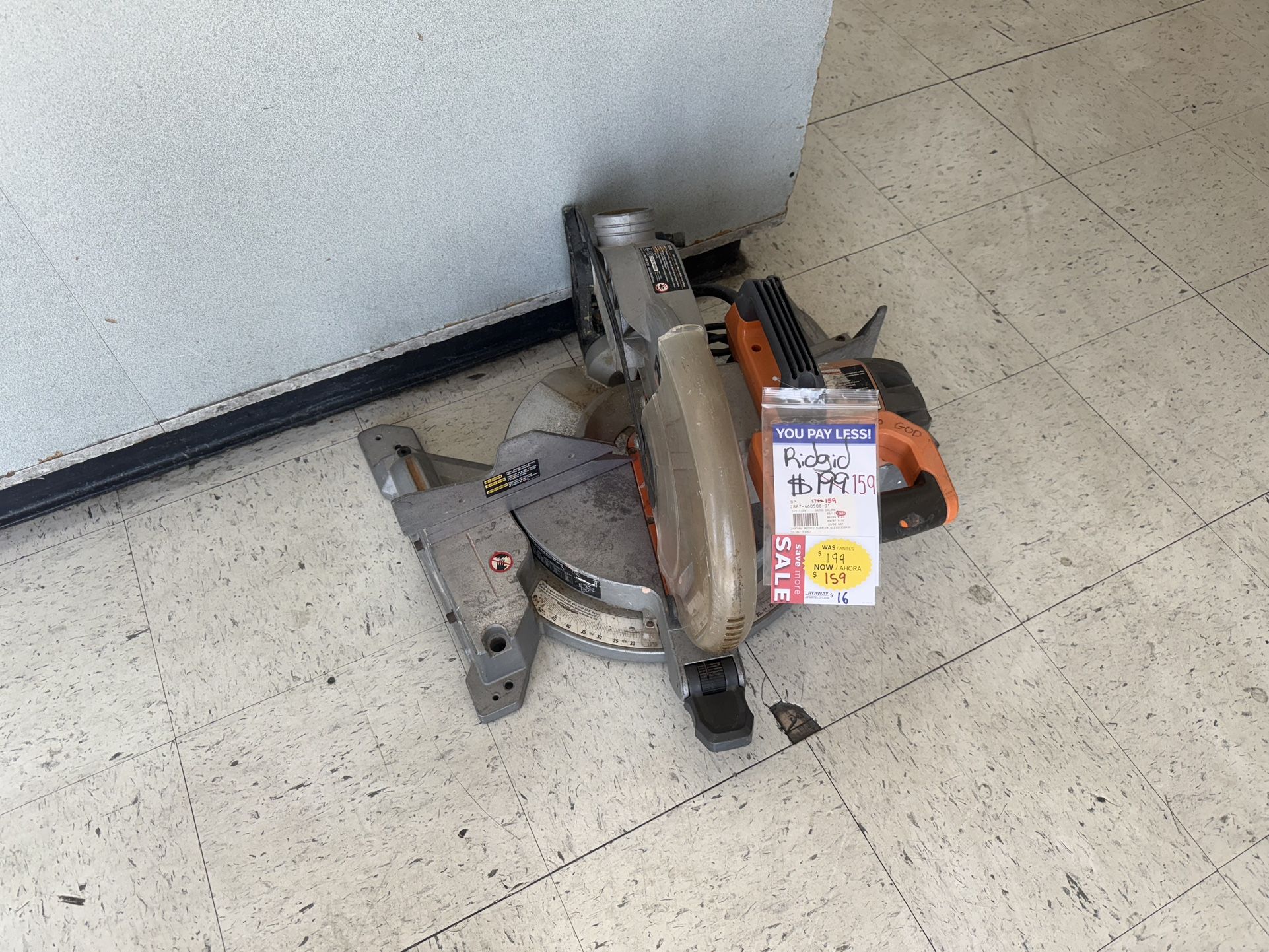 Rigid Miter Saw