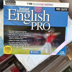 Instant Immersion English Pro