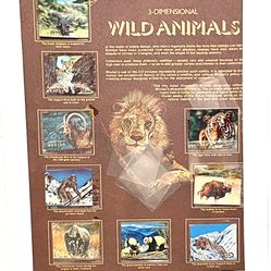 Wild Animals Postage Stamps