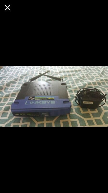 Linksys wireless router 2.4GHz