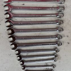 Blue Point Standard Wrench Set Of 12