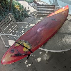 Vintage Bruce Jones Surfboard 
