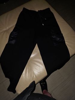 Prada Jogging Pants with Renylon details and triangular logo sz L