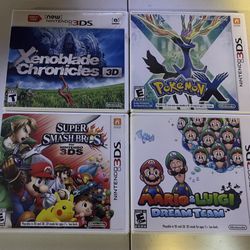 Nintendo 3DS Games *READ DESCRIPTION 