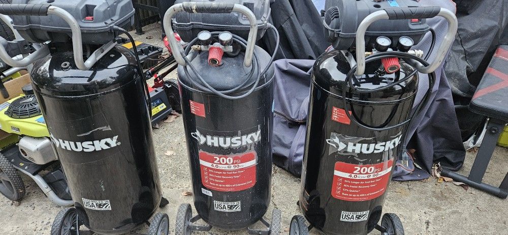 For parts 3 air compressors for $175